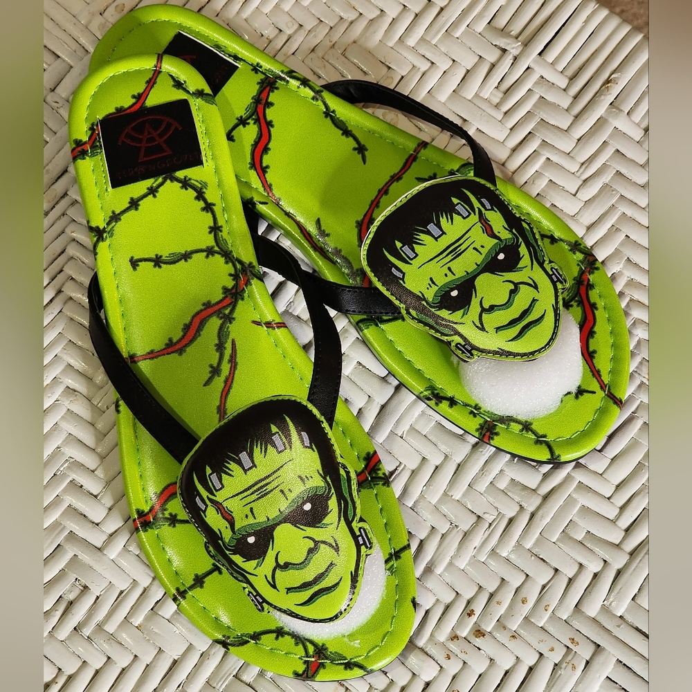 New Betty Frankie Sandal ~ Strange Cvlt ~ Frankenstein - Picture 4 of 7